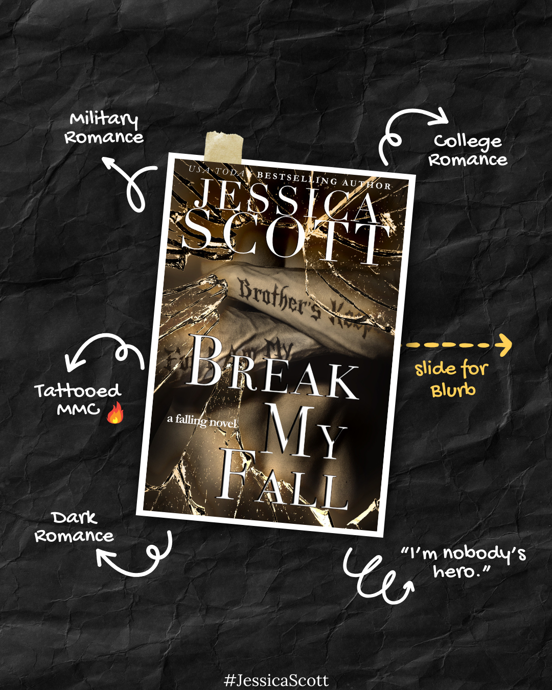 Break My Fall - A Soldiers on Campus Romance Trade Paperback