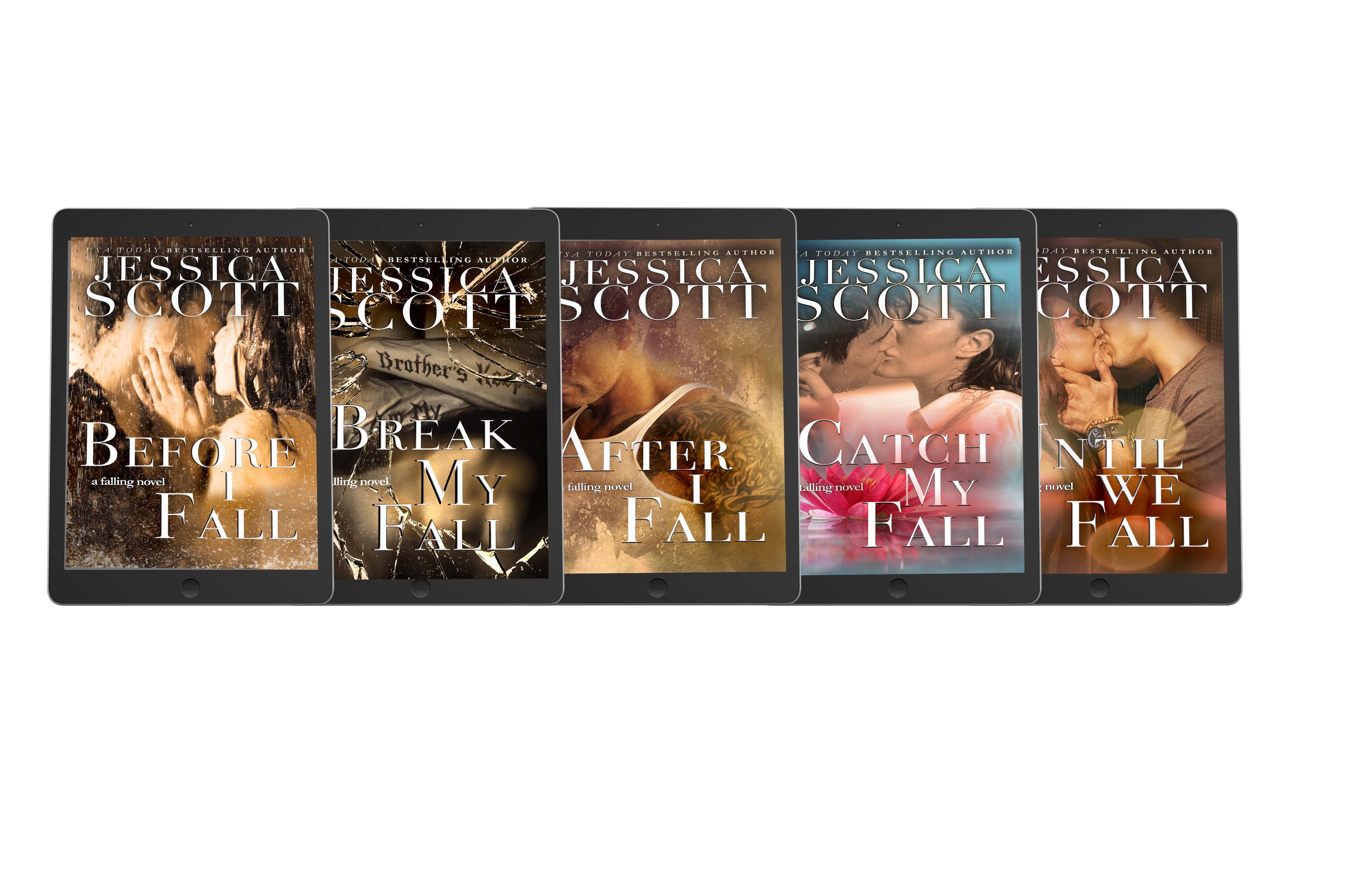 The Complete Falling Series - Soldiers on Campus Original Cover Collection