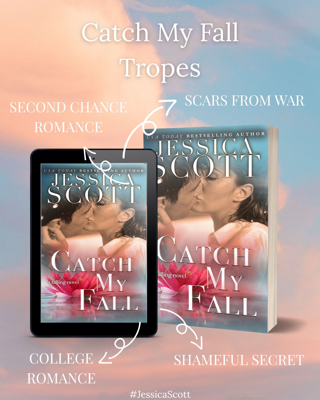 Catch My Fall - A Falling Novel: A Soldiers on Campus Romance